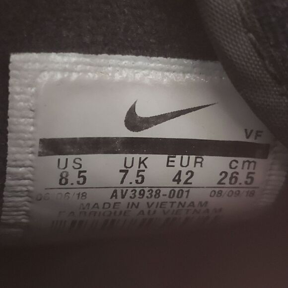 Nike NBA Air Force 1 '07 LV8 Sport High Metallic Gold Shoes Sneakers AV3938-001 - Picture 13 of 13